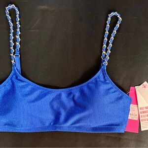 NWT LILY PULITZER SHARONA BIKINI TOP
BLUE GROTTO
SIZE 10
BIKINI BOTTOM ON HERE